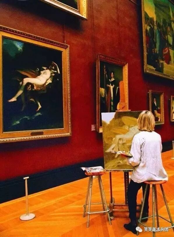 河南笑笑画室告诉你为什么外国人都在临摹，中国人都在写生？