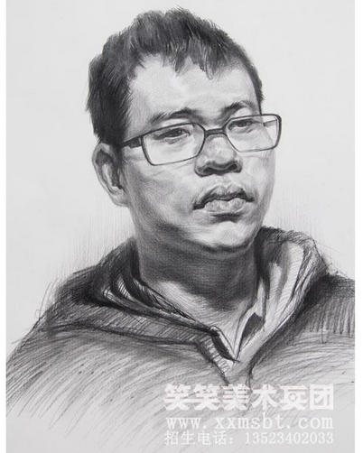 如何画好素描头像，素描的头像该如何表现？河南美术高端绘画技巧