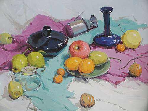 郑州画室培训美术色彩默写技巧