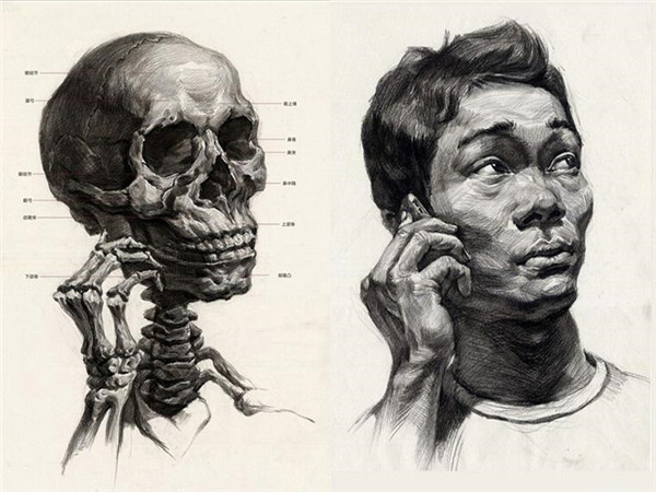 郑州画室素描人头像的透视你都懂了吗？