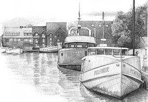 郑州画室：只需八步，教你画一个素描小风景！