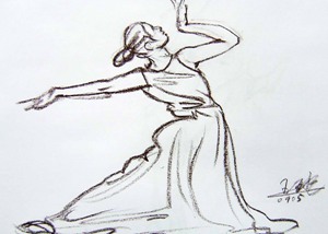 初学人物速写时，实用的三个入门技巧