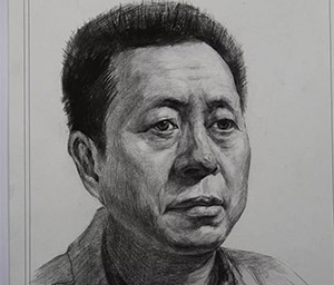 2020届河北省第二次美术模拟考试素描高分试卷