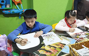 “我真的好喜欢笑笑！”