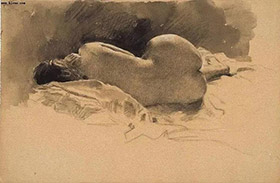 中国安格尔，难得的中国素描大师李斛