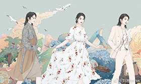 “湖北才女”千景绘——温柔细腻的工笔画把​娱乐圈明星画了个遍！