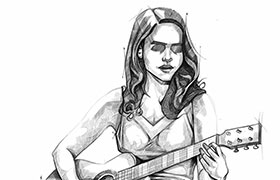 干货 | 创意素描人物临摹图片素材，创意素描人物临摹高清图片