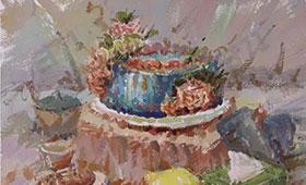 2023届河南省美术联考色彩二模高分卷