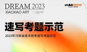 2023年河南省美术统考速写考题示范