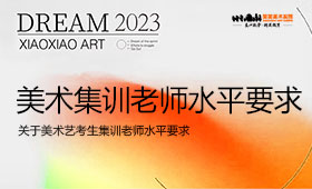 美术艺考生集训老师水平要求