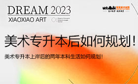 美术专升本上岸后的两年本科生活如何规划！