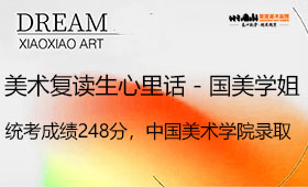 美术复读生心里话-国美学姐