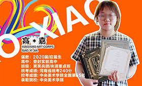 规整又严谨，看高怡嘉的作品，就知道她为什么能考上央美了！