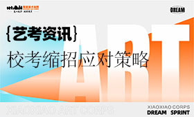 校考院校缩招不用慌！艺术生应对策略请收好