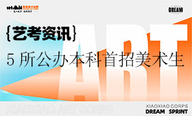 5所公办本科院校今年首招美术生