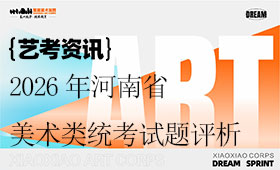 2026年河南省美术类统考试题评析（素描，速写，色彩）