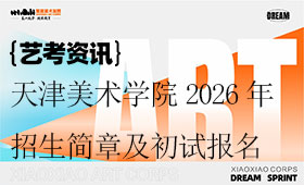 天津美术学院2026年本科招生简章及线上初试报名公告
