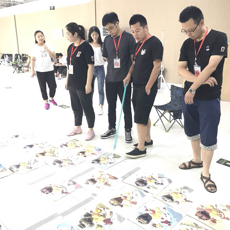 郑州画室,郑州美术高考培训,笑笑2019届-校长弟子班选拔评卷进行中