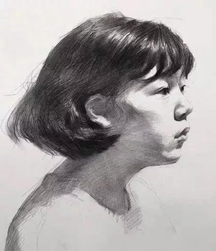 河南画室-素描女头像教程