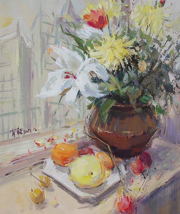 绘画时要构图清晰