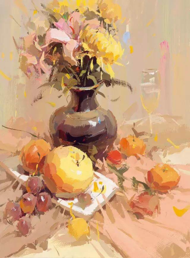 郑州画室笑笑美术兵团色彩绘画作品