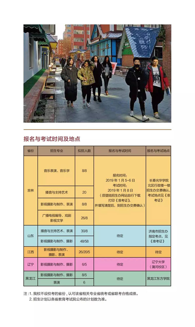 河南画室_长春光华学院2019年艺术类专业招生简章