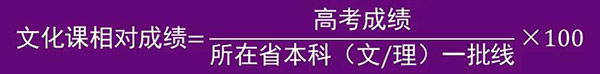 清华大学美术学院2022年美术学类录取分数线核算公式