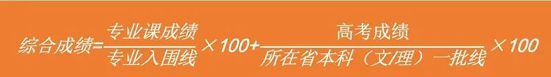 清华大学美术学院2023年设计学类录取计算方法